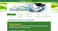 Desktop Screenshot of drivegreenvi.com